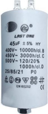 Condensateur DIVERS condensateur permanent 45 mf 450v