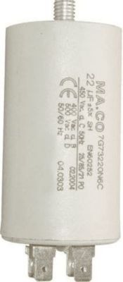 Condensateur DIVERS condensateur permanent 22μf 450v