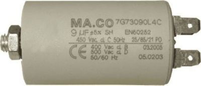 Condensateur DIVERS CONDENSATEUR PERMANENT 9ΜF 450V