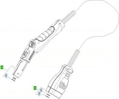 Kit de réparation KARCHER tuyau flexible de vapeur piece de rechan