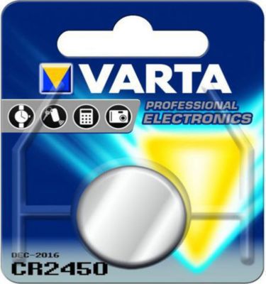 Kit de remplacement DIVERS pile bouton varta cr2450 3v 560mh