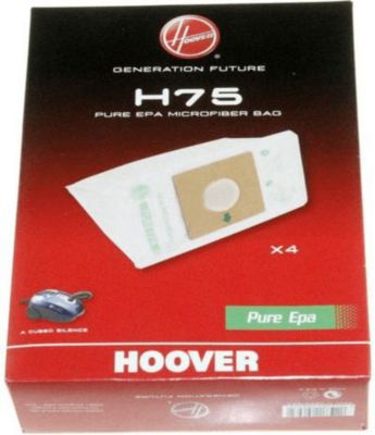 Kit de réparation HOOVER sachet sacs microfibre pure x4 h75
