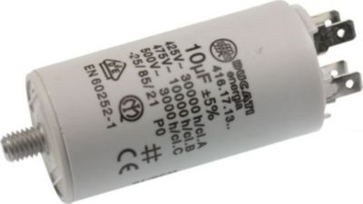 Condensateur BEKO CONDENSATEUR PERMANENT 10 MF 450V Condensateur BEKO CONDENSATEUR PERMANENT 10 MF 450V