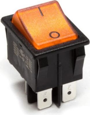 Interrupteur DIVERS interrupteur bipolaire jaune 20a. 250v