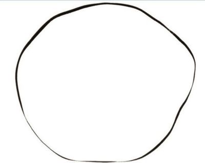 Kit de réparation JVC courroie plate 185 mm 3.5 mm 0.5 mm