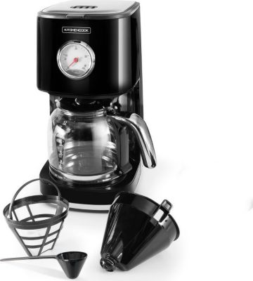Cafetière filtre KITCHENCOOK Cafetière Style Rétro Avec Filtre Nylon