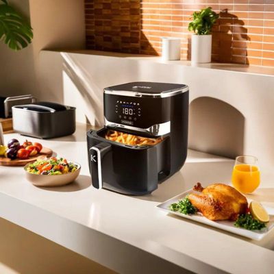Friteuse sans huile KITCHENCOOK Kitchencook - Airmed55 - Friteuse à Air