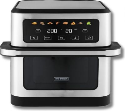 Friteuse sans huile KITCHENCOOK Friteuse à Air 10l 1 Bac Airmed10 Hx Kit