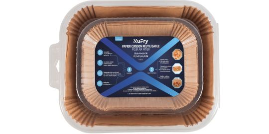 moule NUFRY papier cuisson Airfryer Paperpack 150pcs