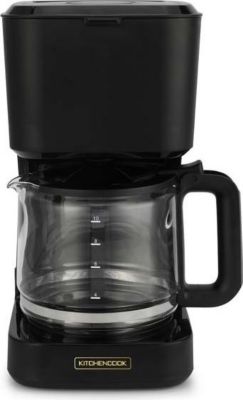 Cafetière filtre KITCHENCOOK Cafetière Filtre 1,3 L Noire Mate Matt C