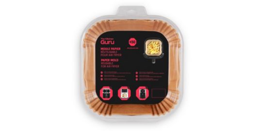 Papier THE KITCHEN GURU cuisson rectangle pour Air Fryer x150