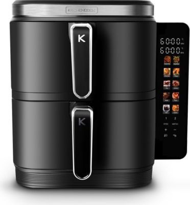 Friteuse sans huile KITCHENCOOK à Air Double 12l 2800w Airflow1