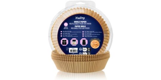 NUFRY LOT DE 50 PAPIERS RONDS JETABLES MODELE