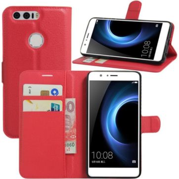 Etui LAPINETTE Portefeuille Huawei Honor 8 Rouge