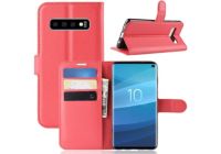 Etui LAPINETTE Portefeuille Samsung Galaxy S10 Rouge