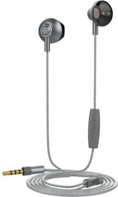 Ecouteurs MUVIT filaire m1b stereo jack 3.5mm gris