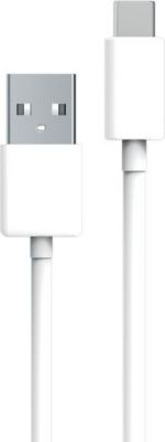 MYWAY USB-A USB-C 1M BLANC