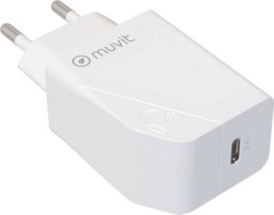 Chargeur MUVIT Muvit Chargeur Secteur USB-C PD 20W 3A e