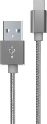 MYWAY TRESSE USB-A USB-C 1M GRIS
