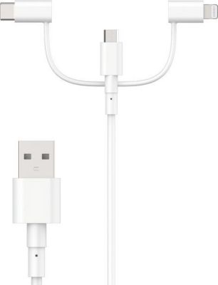 MYWAY 3EN1 USB-C/LIGHTNING/MICROUSB 1M