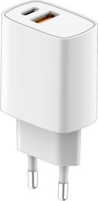 Chargeur secteur MYWAY PD 20W USB-C - QC 3.0 18 W USB-A