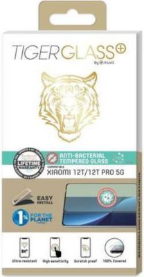 Protège écran TIGER pour Xiaomi 12T/12T Pro 5G Antibactérien