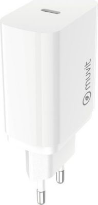Chargeur secteur MUVIT USB-C 30W Plastique Recyclé