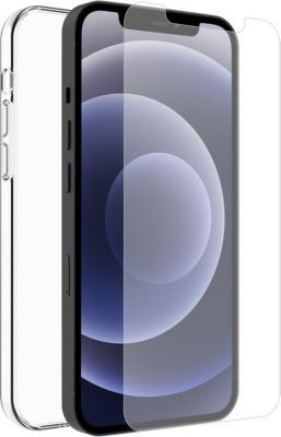 Coque MUVIT pack recycletek + verre iphone 12/12 pro