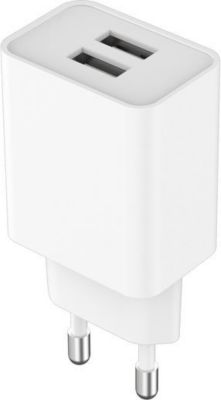 Chargeur secteur MYWAY USB-A 12W avec Deux Ports