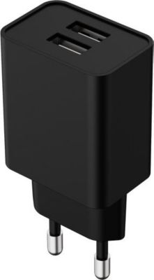 Chargeur secteur MYWAY USB-A 12W avec Deux Ports Chargeur secteur MYWAY USB-A 12W avec Deux Ports