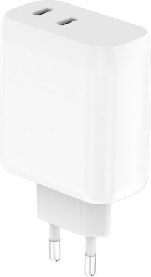 Chargeur secteur MYWAY USB-C 40W GAN Double Connecteur Chargeur secteur MYWAY USB-C 40W GAN Double Connecteur