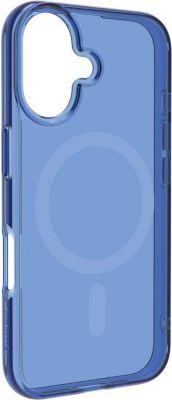 Coque MUVIT FRANCE Recyclée MagSafe 2M bleue iPhone 16