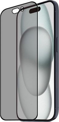 Protège écran TIGER GLASS verre trempe confidentiel iPhone 16 pro