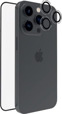 Protège écran TIGER GLASS Ring+verre trempe iPhone 16 pro max