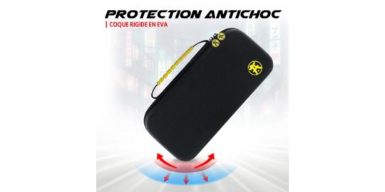 Housse de protection AKUMA CYBER S11 POUR SWITCH2 NOIRE