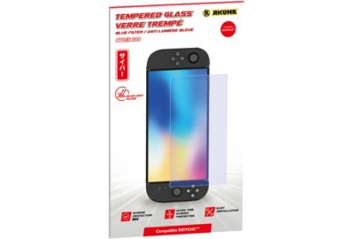 Protection écran AKUMA VERRE TREMPE H9 FILTRE LUMIERE BLEUE