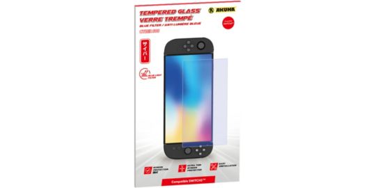 Protection écran AKUMA VERRE TREMPE H9 FILTRE LUMIERE BLEUE