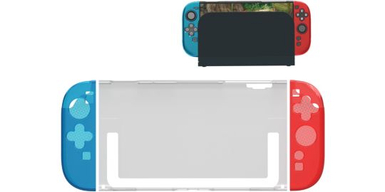 Accessoire manette AKUMA PROTECTION TRANSPARENTE PC+TPU SWITCH2