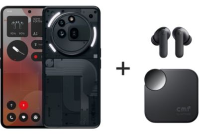 Smartphone NOTHING Pack Phone 3A Pro Noir 256Go+buds 2A