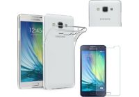 Pack PHONILLICO Samsung Galaxy A3 2015 - Coque + Verre