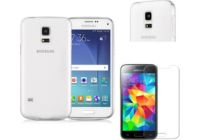 Pack PHONILLICO Samsung Galaxy S5 Mini - Coque + Verre