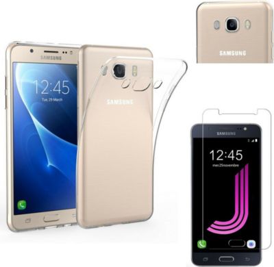 Pack PHONILLICO Samsung Galaxy J7 2016 - Coque + Verre