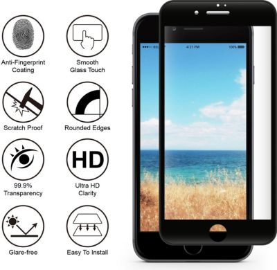 Protège écran PHONILLICO iPhone 6/6S - Verre trempé Protège écran PHONILLICO iPhone 6/6S - Verre trempé