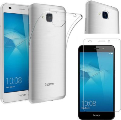 Pack PHONILLICO Honor 5C - Coque + Verre trempé Pack PHONILLICO Honor 5C - Coque + Verre trempé
