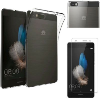Pack PHONILLICO Huawei P8 Lite - Coque + Verre trempé