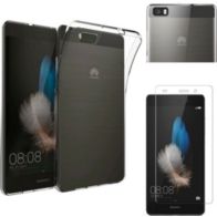 Pack PHONILLICO Huawei P8 Lite - Coque + Verre trempé