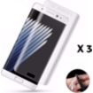 Protège écran PHONILLICO Samsung Galaxy S6 Edge Plus - Film x3