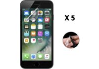 Protège écran PHONILLICO iPhone 7 - Film Plastique x5