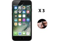 Protège écran PHONILLICO iPhone 7 Plus - Film Plastique x3