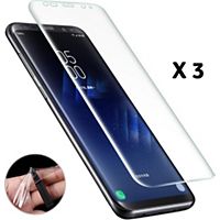 Protège écran PHONILLICO Samsung Galaxy S8 - Film Plastique x3